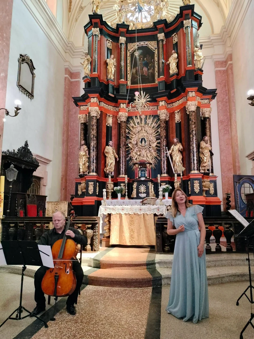 Koncert PRO MUSICA ANTIQUA zachwycił w Sanktuarium w Krośnie — zdjęcie 42