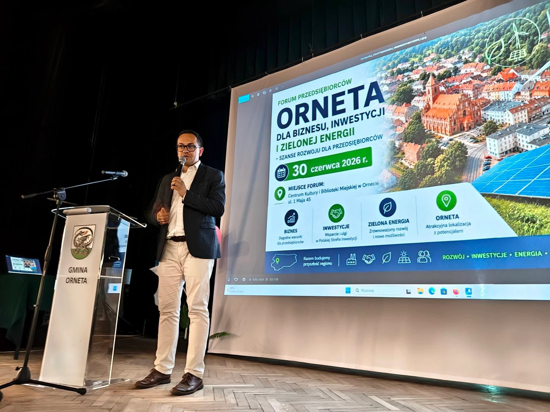 Forum Przedsiębiorców w Ornecie: biznes, inwestycje i zielona energia — zdjęcie 29